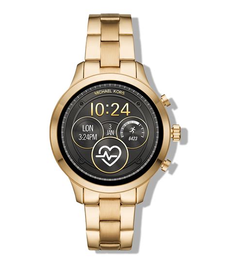 michael kors smartwatch mujer|michael kors women's runway watch.